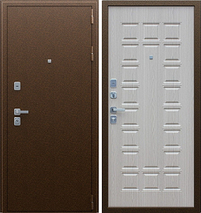 Товар Дверь Спартак беленный дуб DIS001225